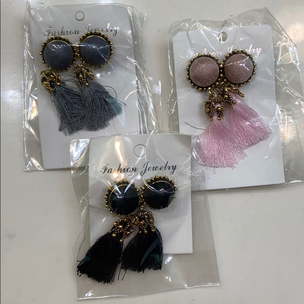 3 piece earring set